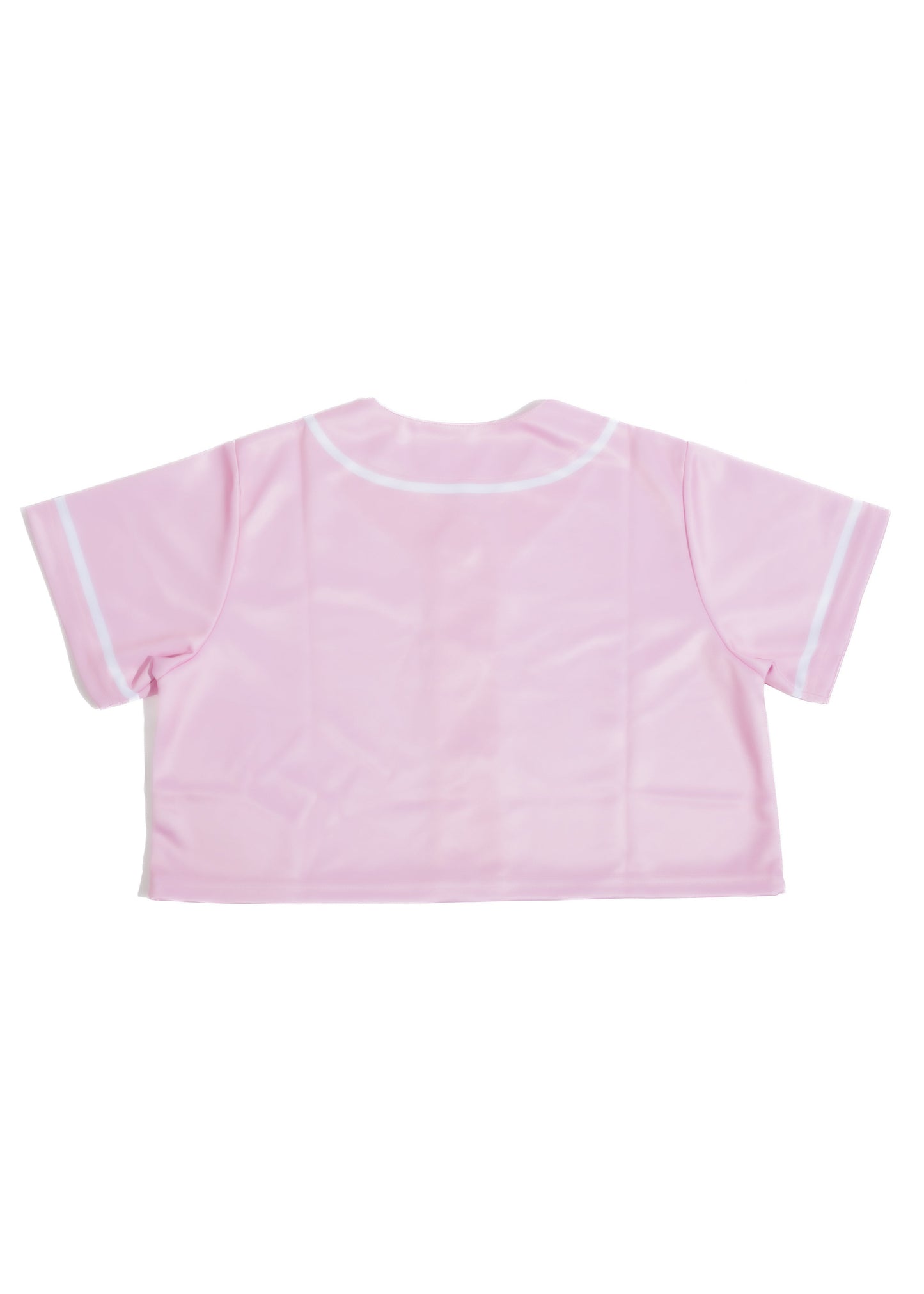 Pink Women Cropped Jersey