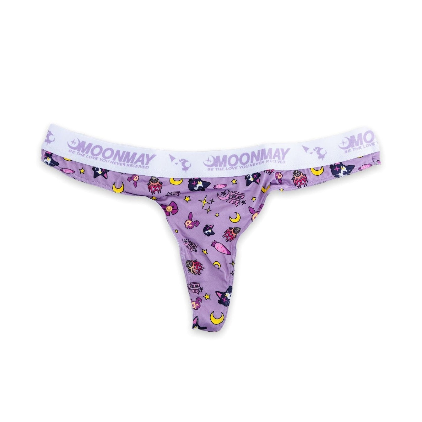 LAVENDER PATTERN THONG