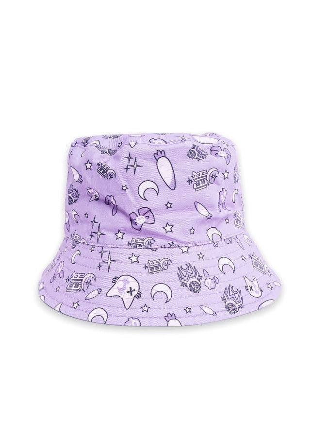 LAVENDER REVERSIBLE BUCKET HAT