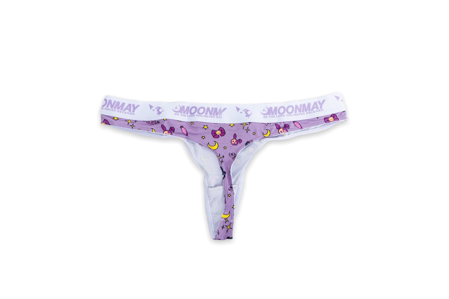 LAVENDER PATTERN THONG