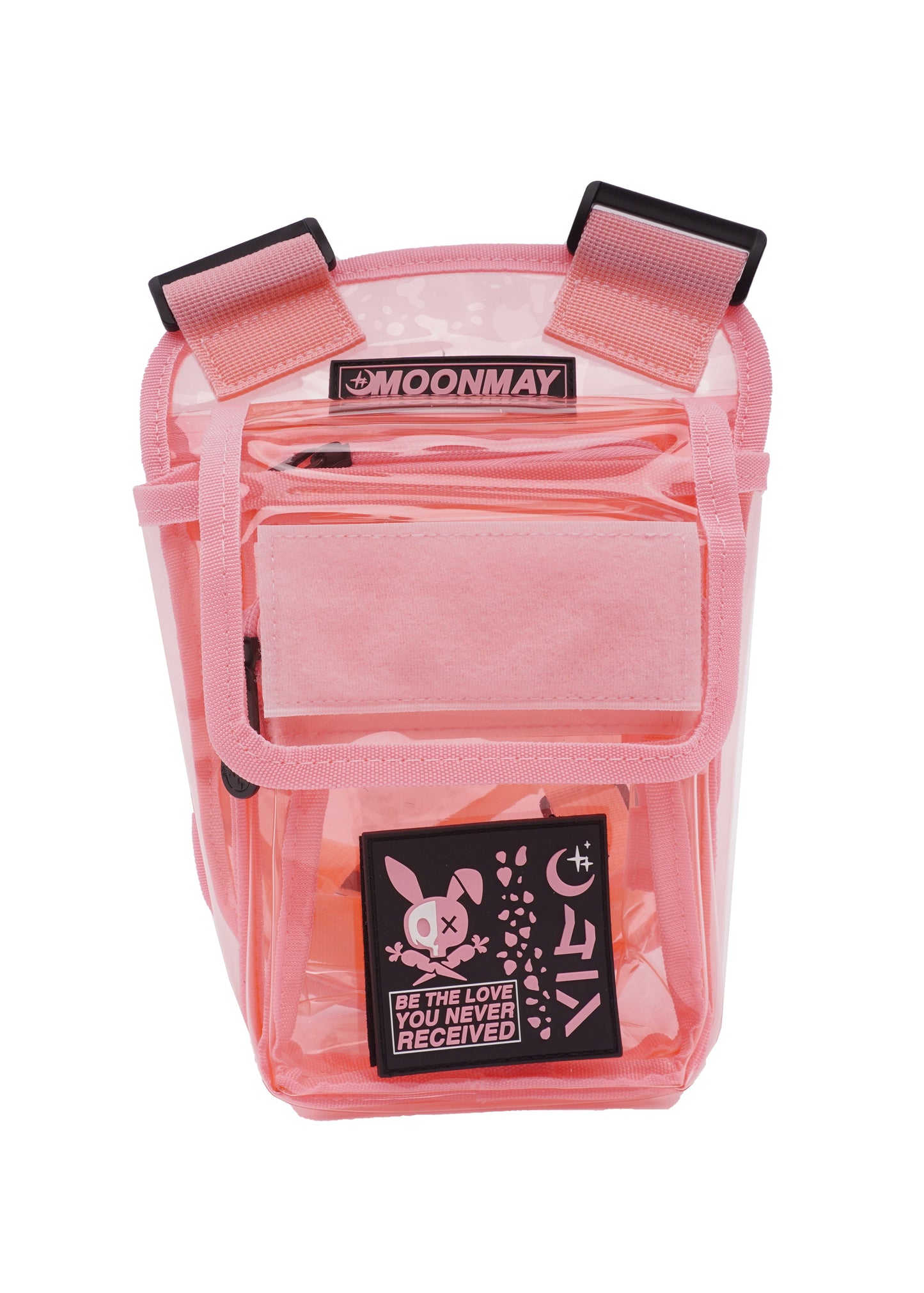 CLEAR PINK TBG-01 LEG BAG