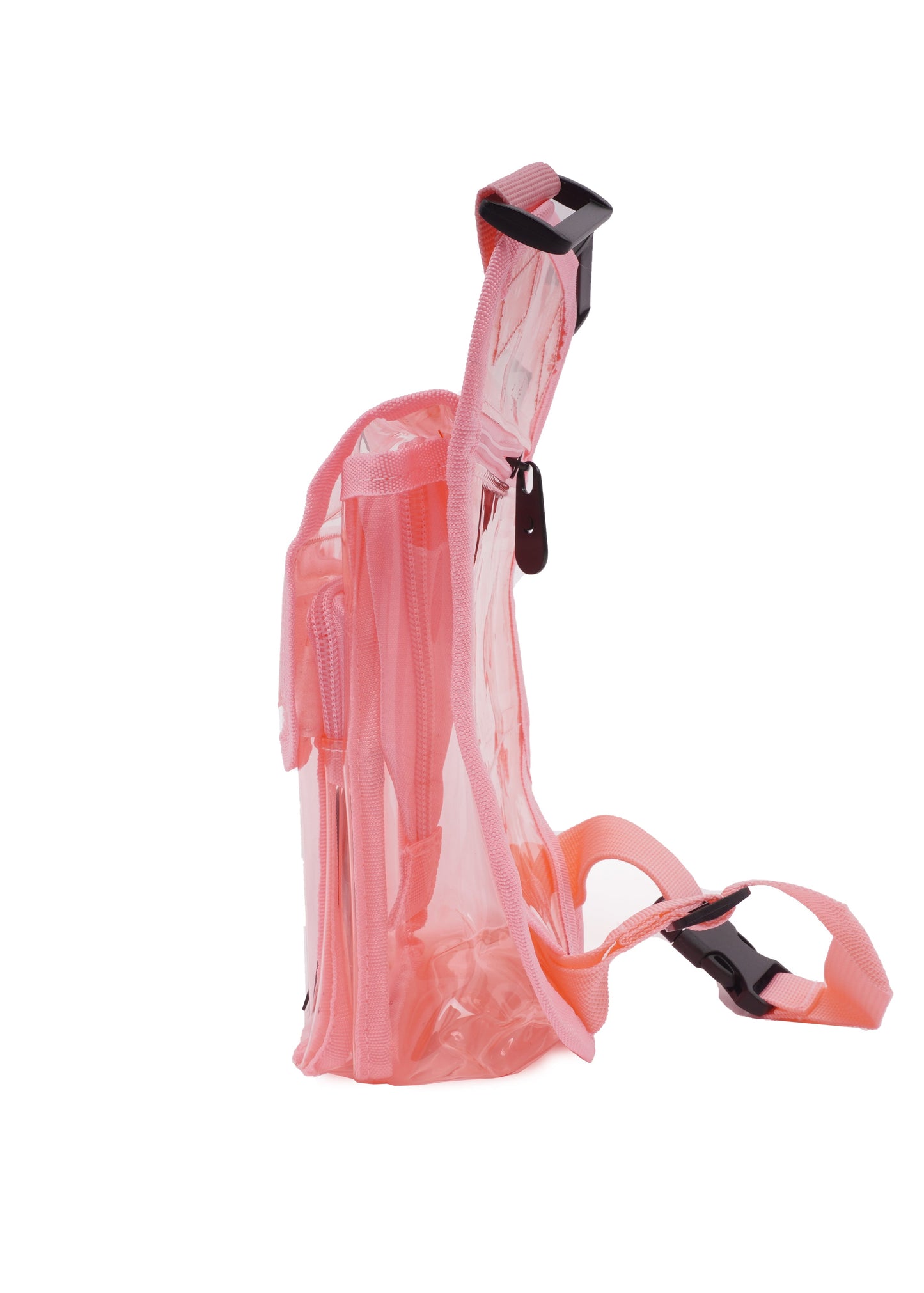CLEAR PINK TBG-01 LEG BAG