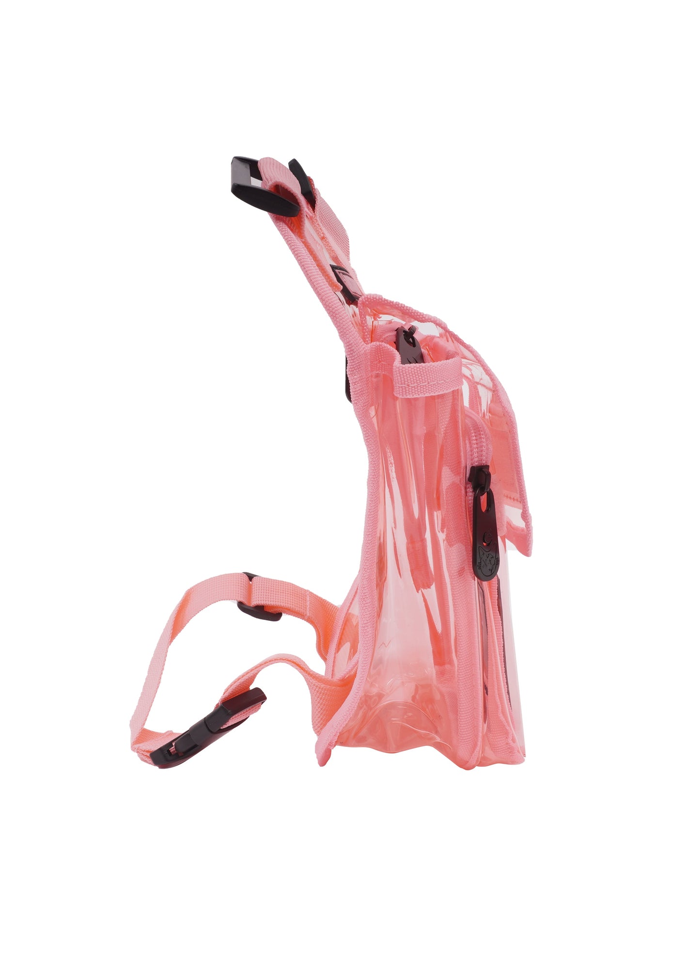 CLEAR PINK TBG-01 LEG BAG