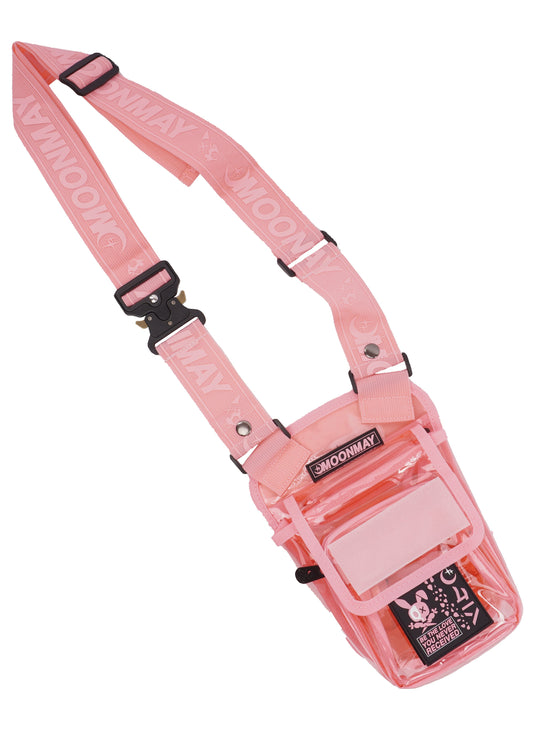 CLEAR PINK TBG-01 LEG BAG