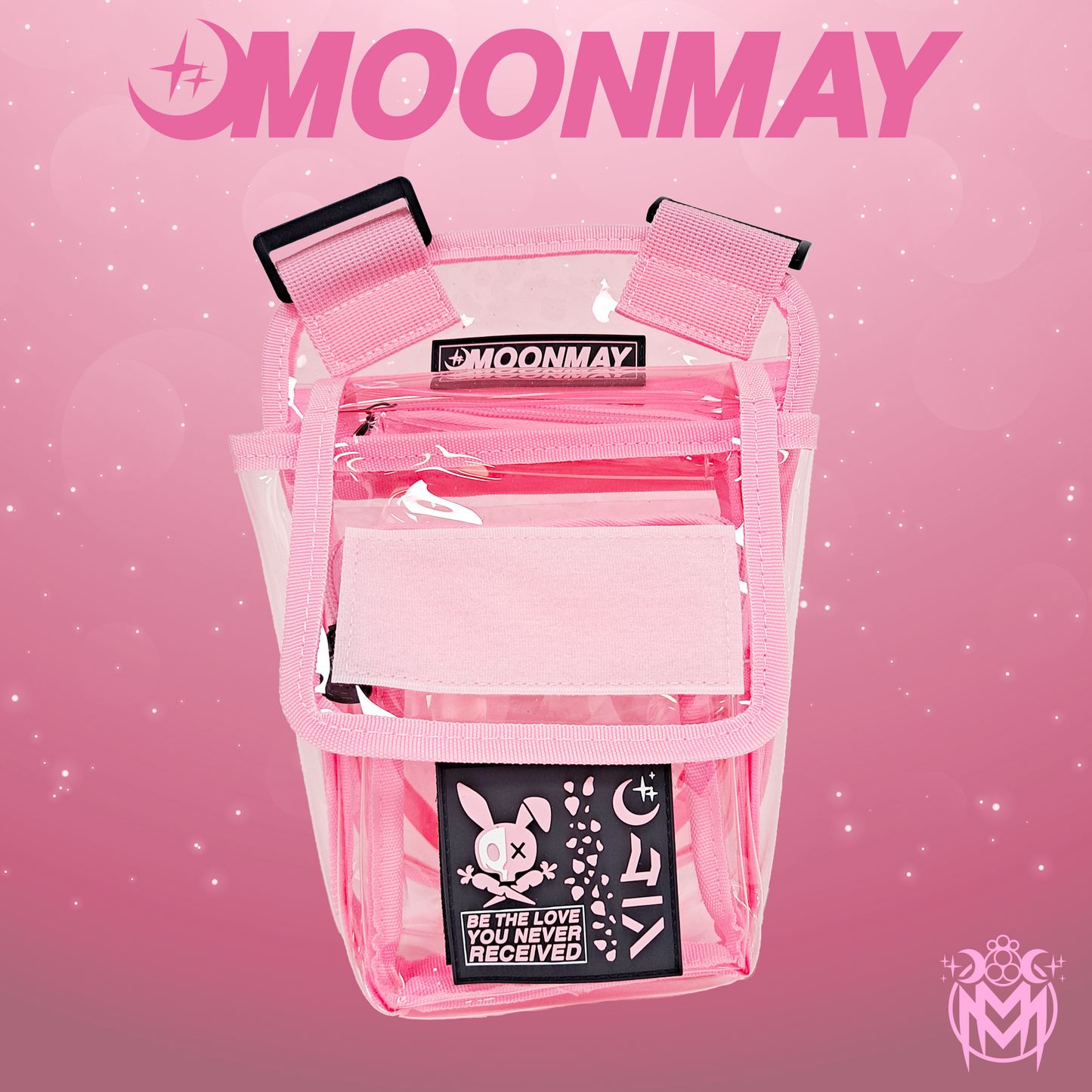 CLEAR PINK TBG-01 LEG BAG