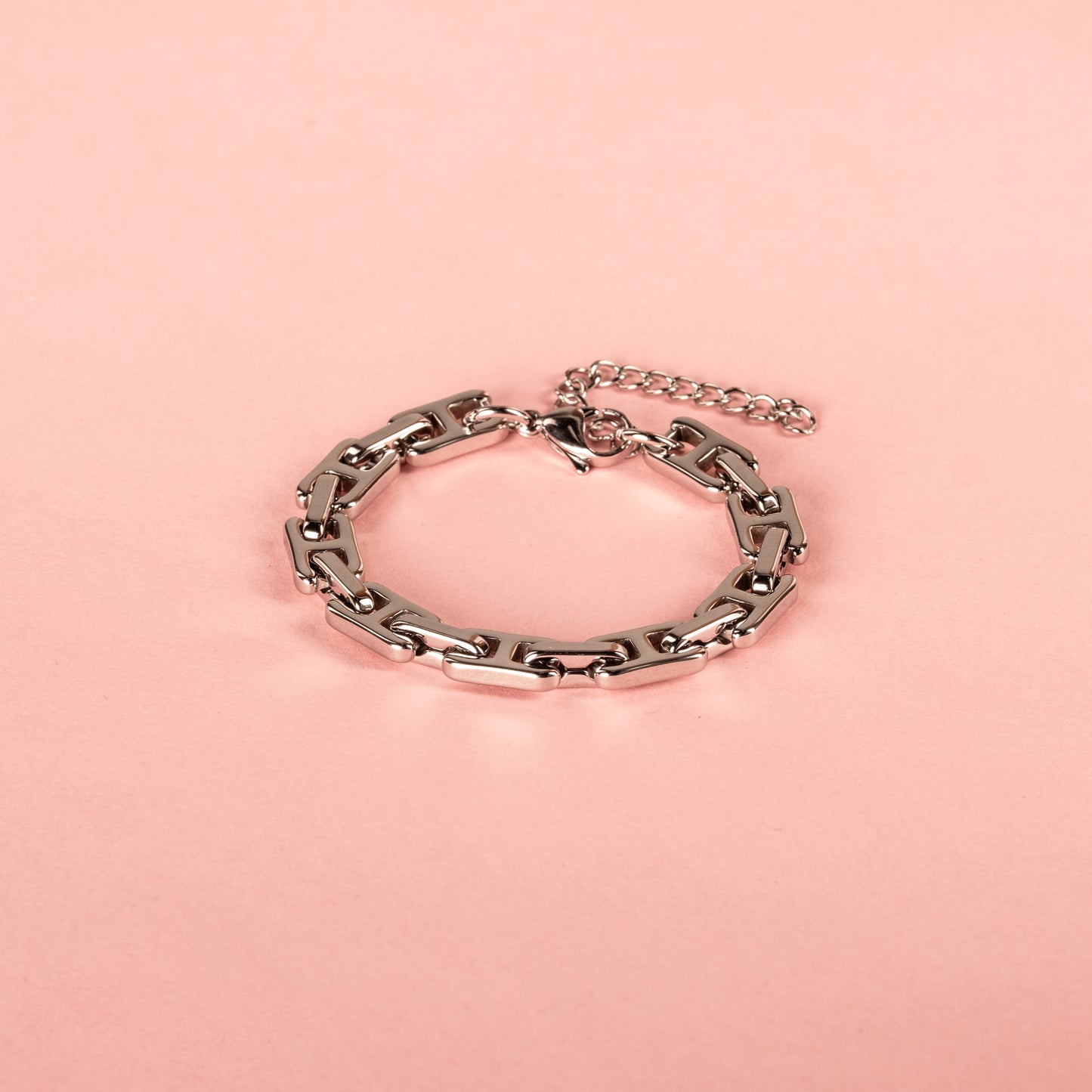 Anchor Chain Stainless Steel Bracelet