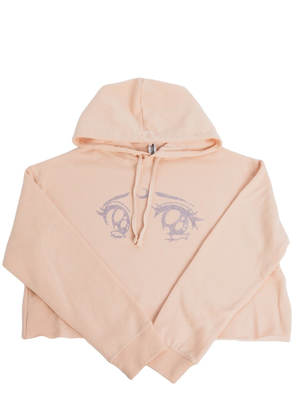 BLUSH CRYSTAL EYE HOODIE