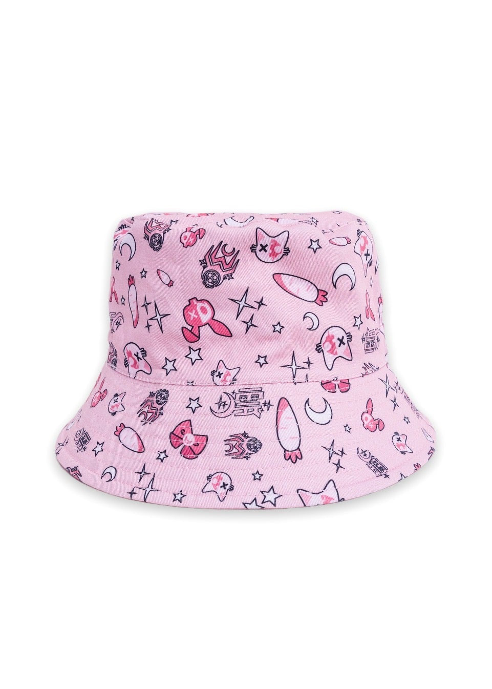 PINK BUCKET HAT