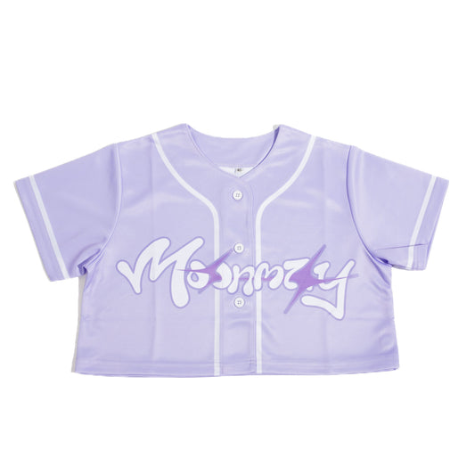 Lavender Women Cropped Jersey