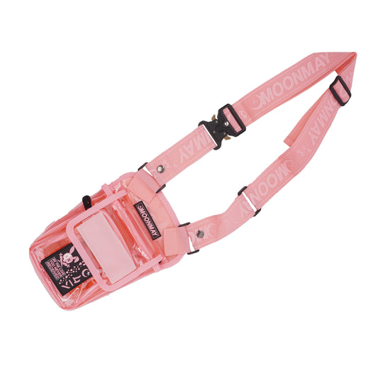 CLEAR PINK TBG-01 LEG BAG