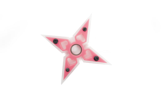 TW-10 Pink MM Heart Shuriken