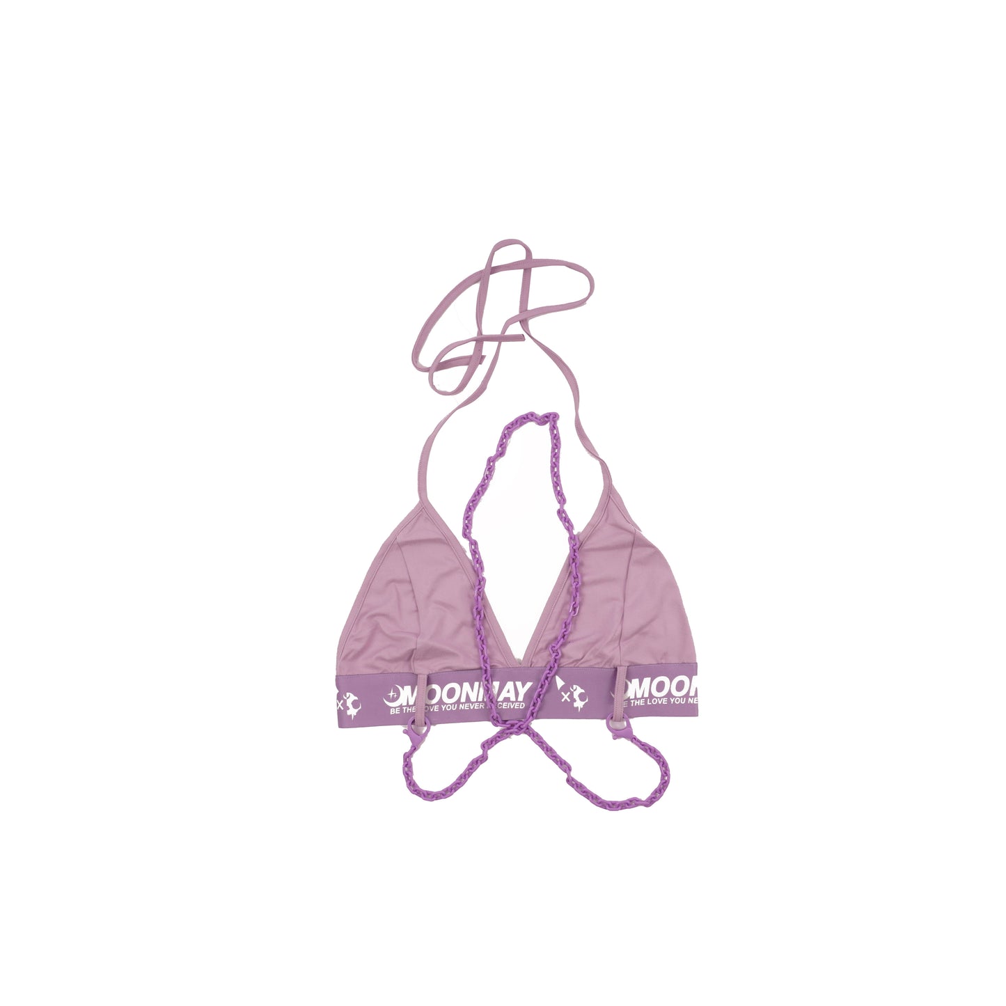 LAVENDER CHAIN BRALETTE