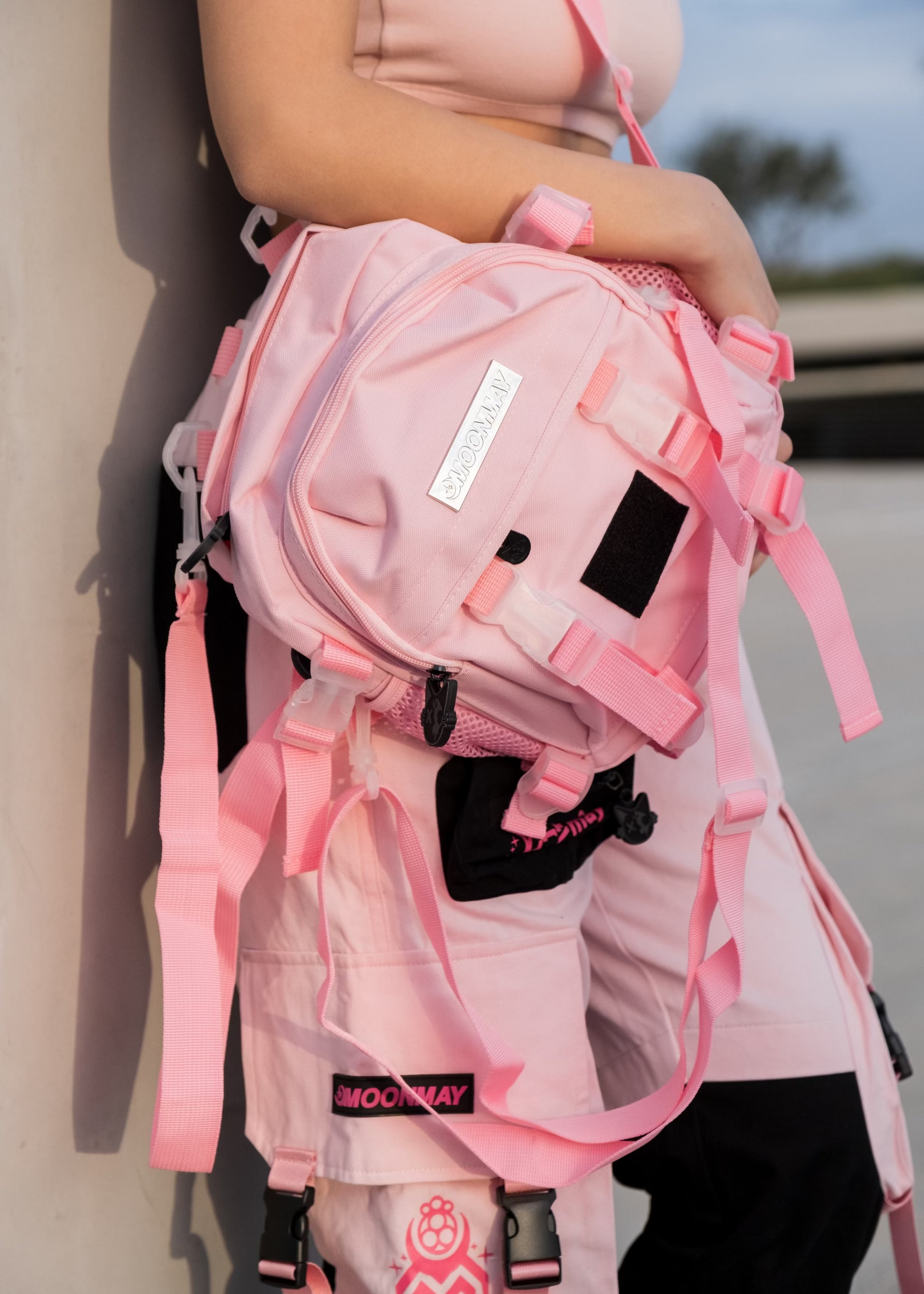 Pink TBG-12 Mini Backpack – moonmay display picture 3