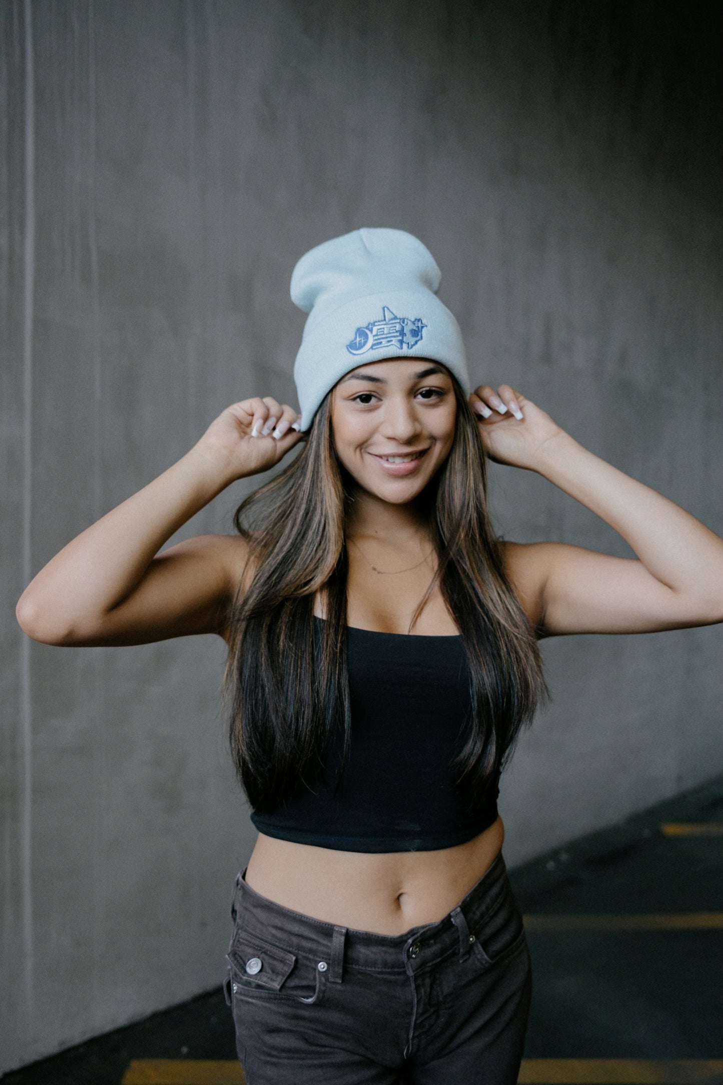 BLUE BEANIE