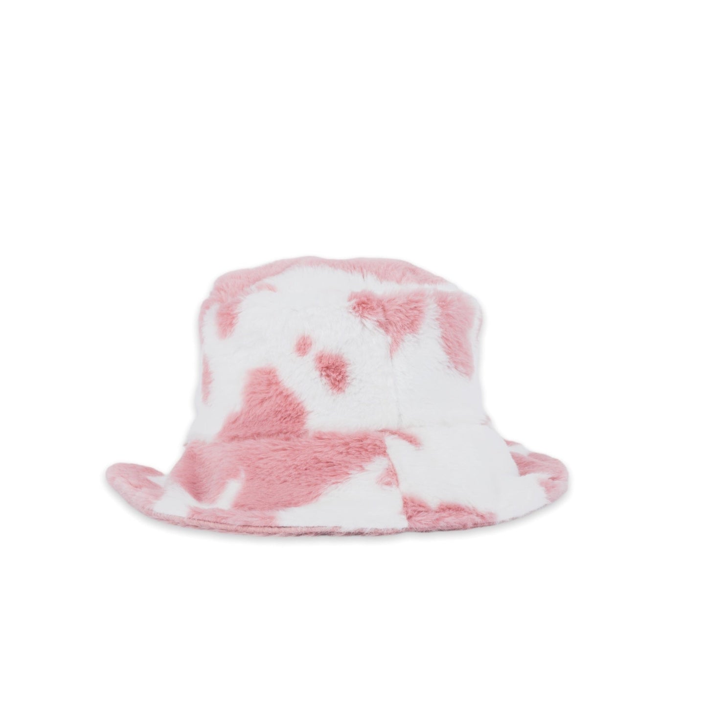 PINK COW BUCKET HAT