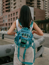Load image into Gallery viewer, Mini Backpack - Clear Blue
