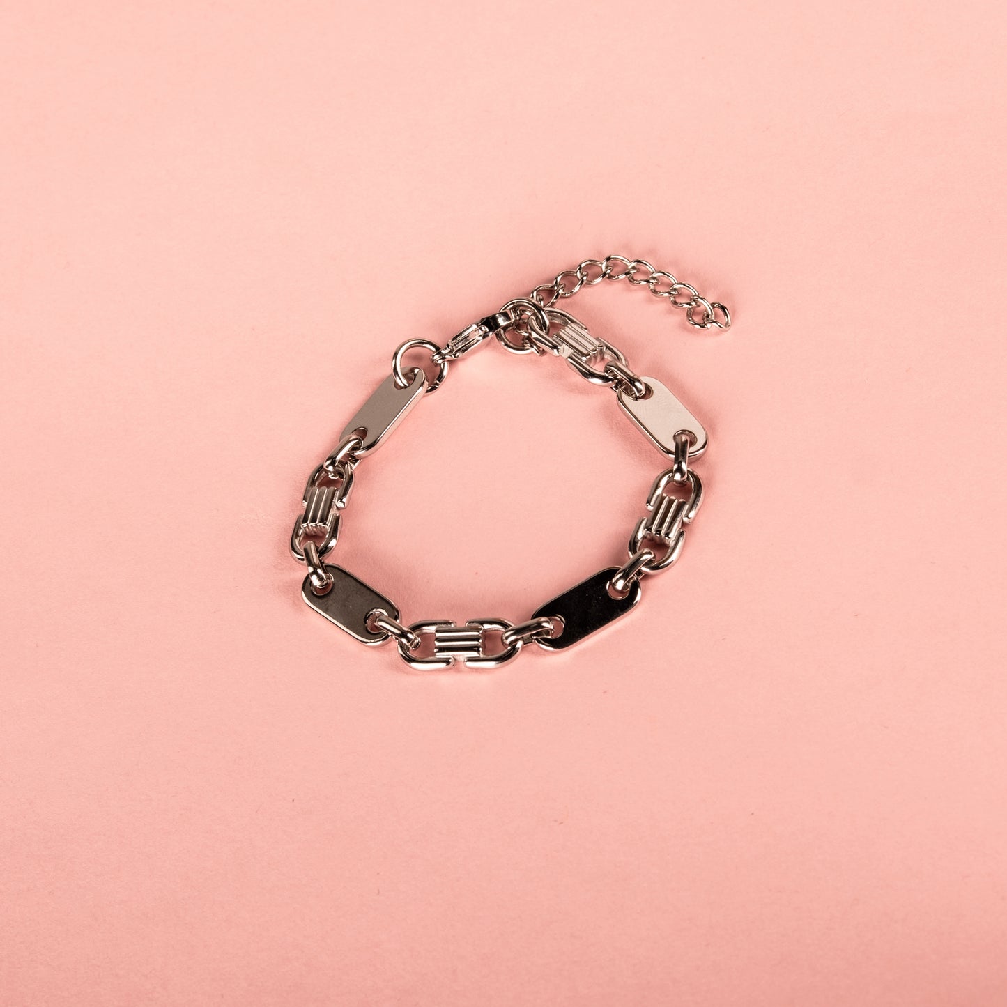 Padlock Link Stainless Steel Bracelet