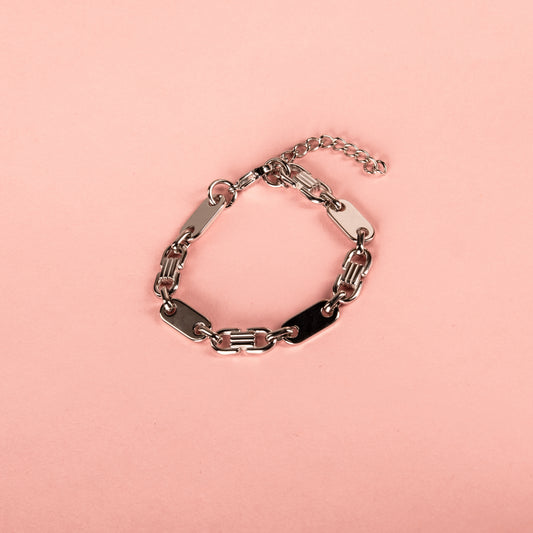 Padlock Link Stainless Steel Bracelet