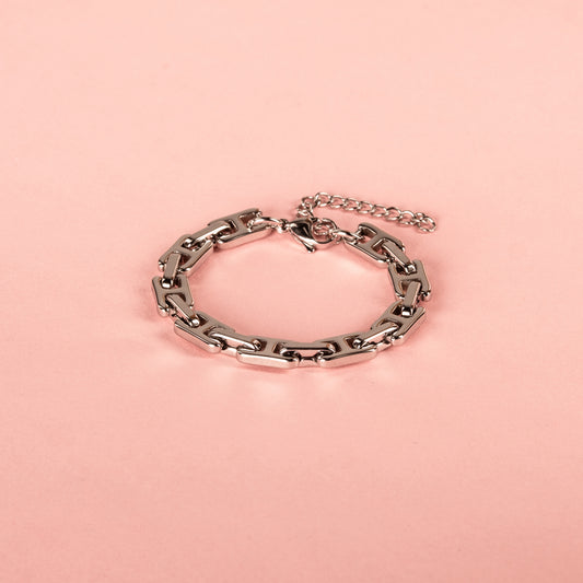 Anchor Chain Stainless Steel Bracelet