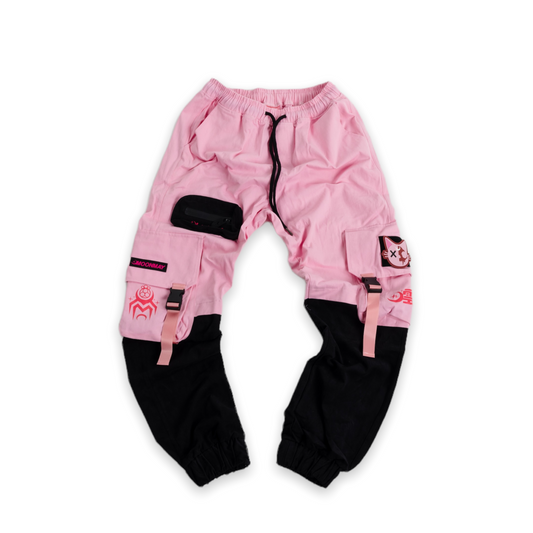 PINK BLOCK JOGGER