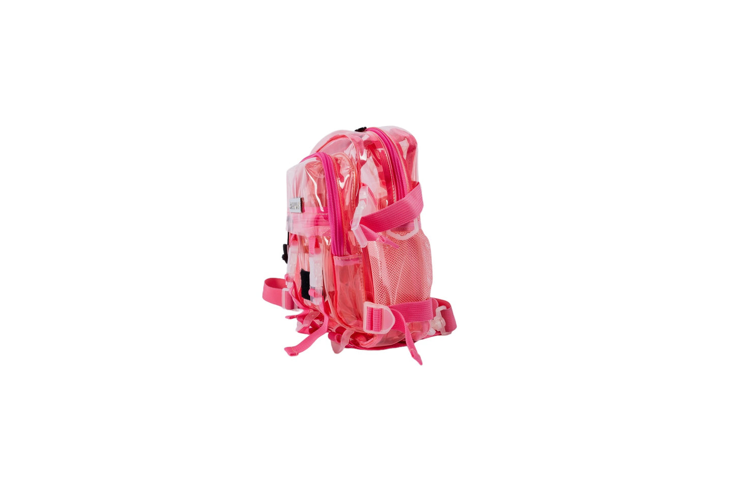 CLEAR PINK TBG-12 MINI BACKPACK