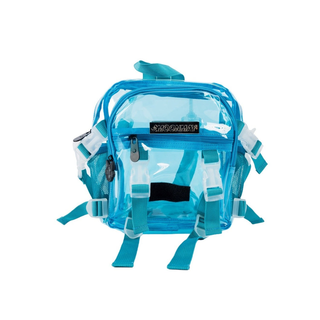 Mini Backpack - Clear Blue